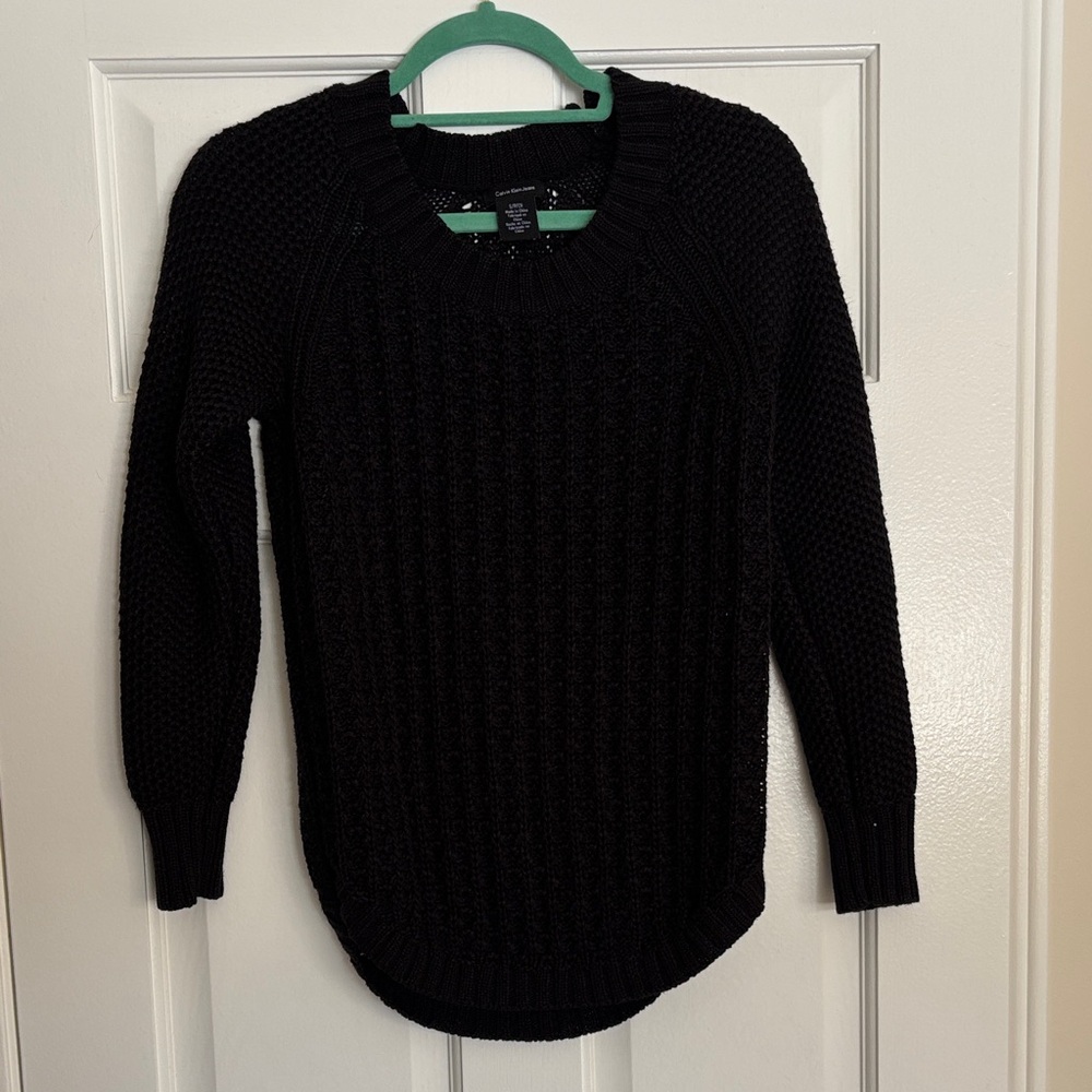 Calvin Klein Jeans Women's Black Sweater